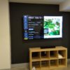 TV wall mounted installation